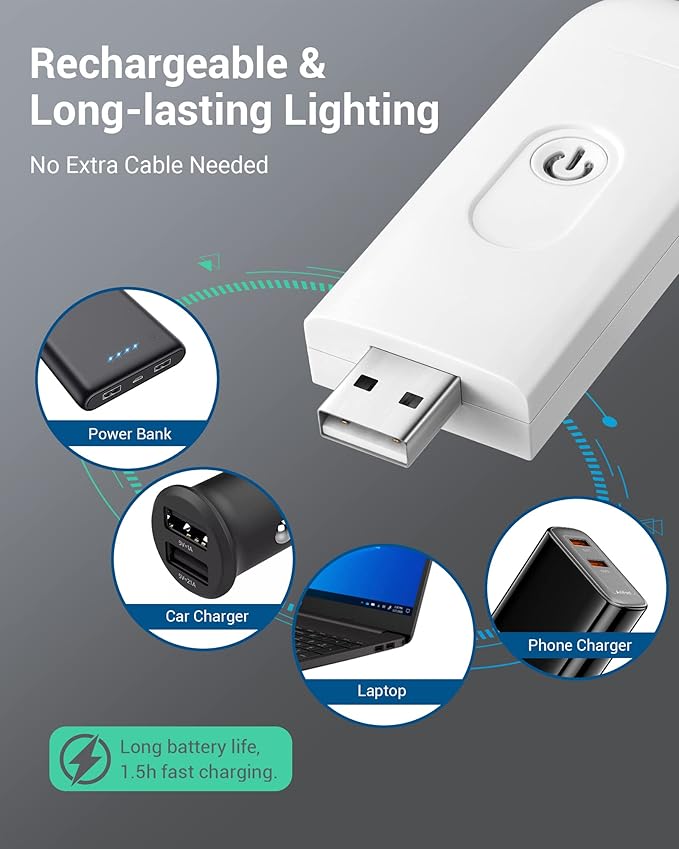 USB Rechargeable Booklight