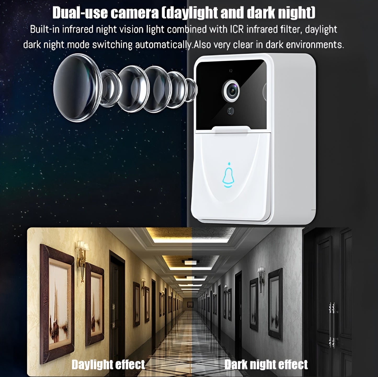Wireless Wi-Fi Video Doorbell