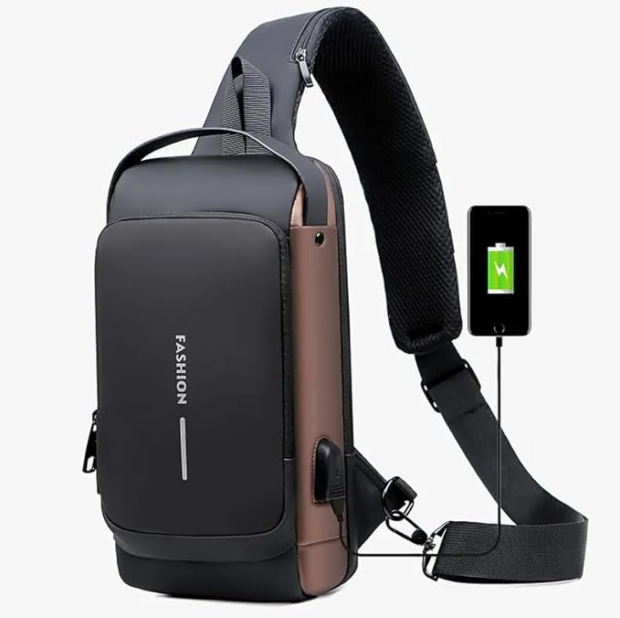 Anti-Theft Crossbody Backpack