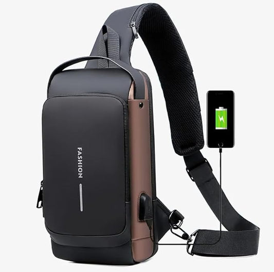 Anti-Theft Crossbody Backpack