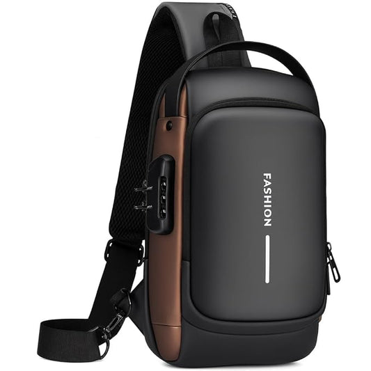 Anti-Theft Crossbody Backpack