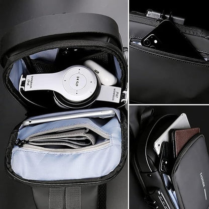 Anti-Theft Crossbody Backpack