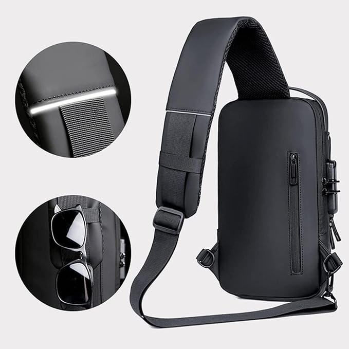 Anti-Theft Crossbody Backpack