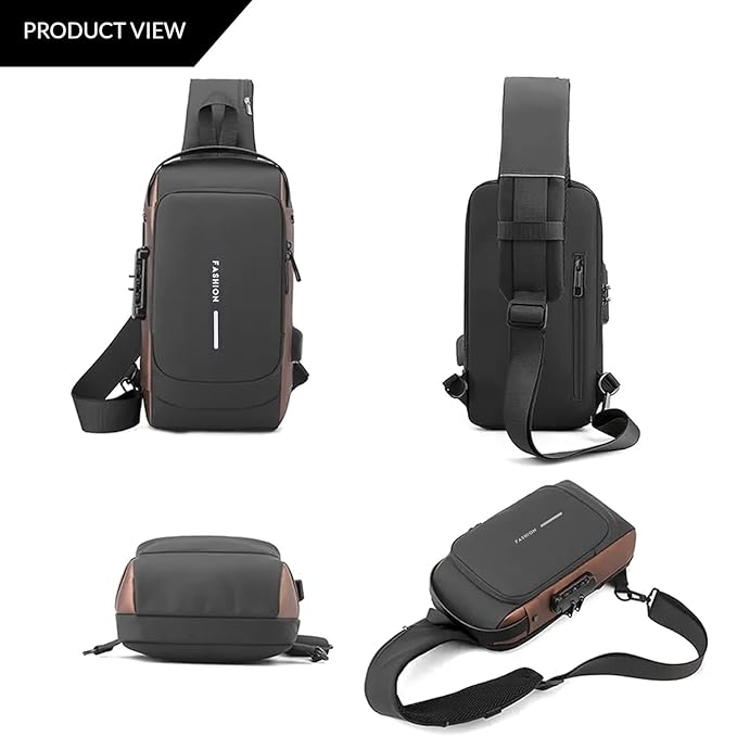 Anti-Theft Crossbody Backpack